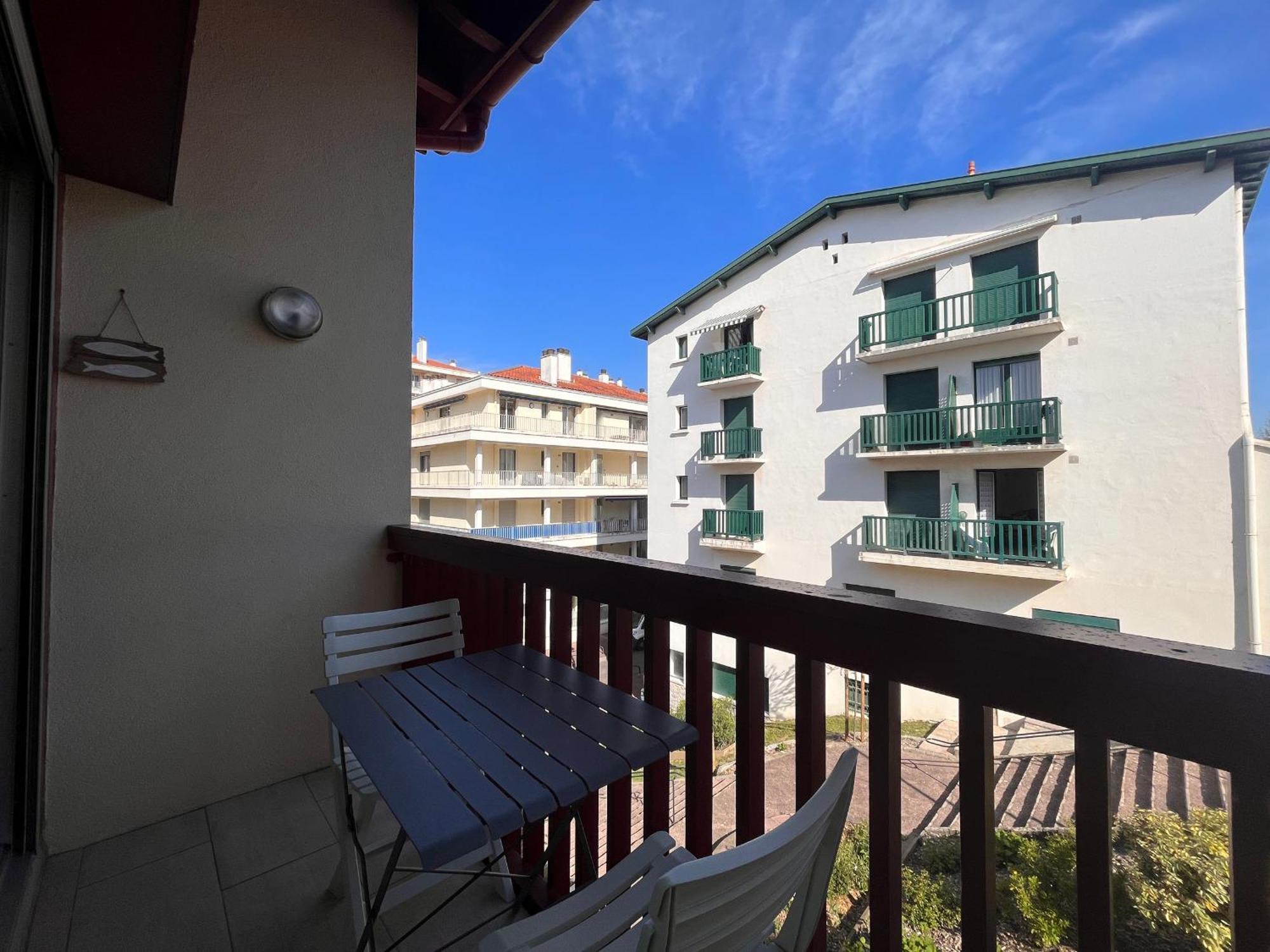 Studio Mezzanine A 100M De La Plage Avec Balcon, Apercu Mer Et Parking - Saint-Jean-De-Luz - Fr-1-239-576 아파트 외부 사진